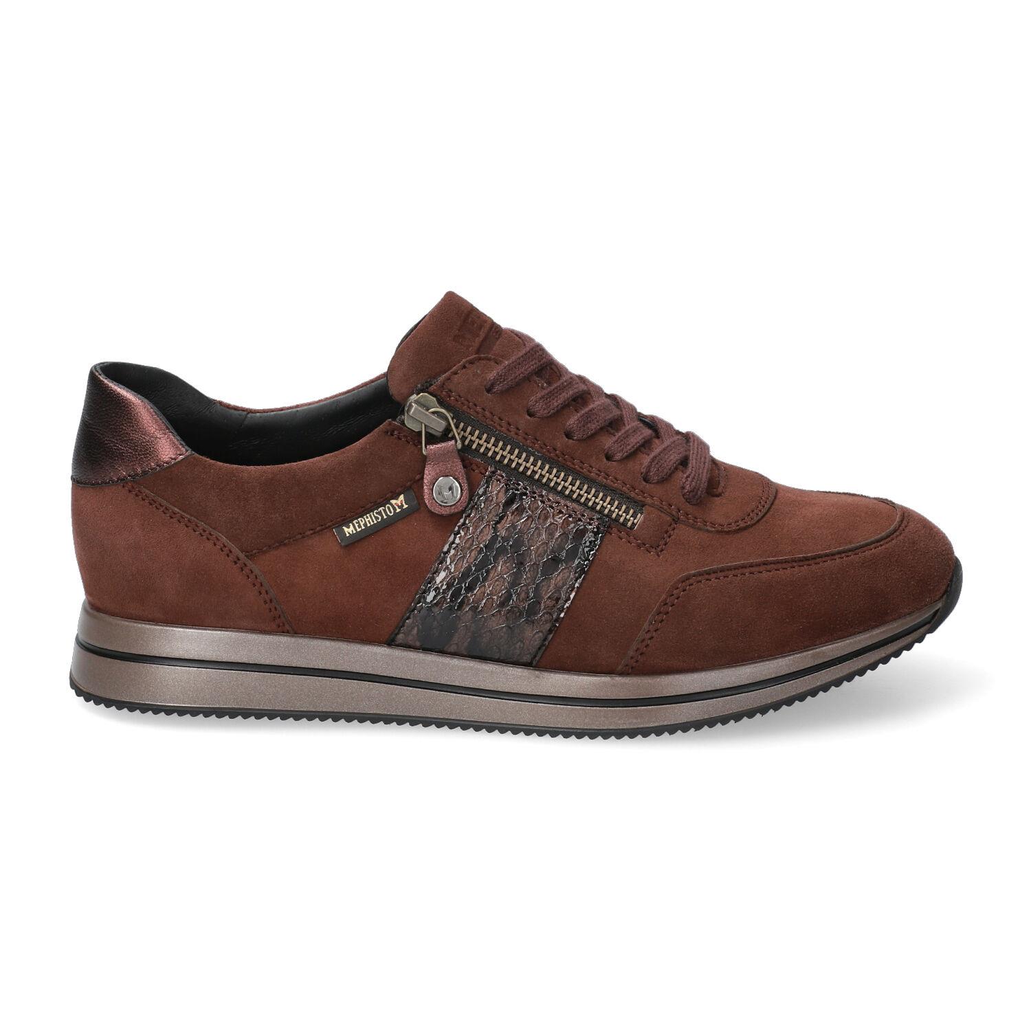 lacets femme modèle Louma chataigne - Mephisto